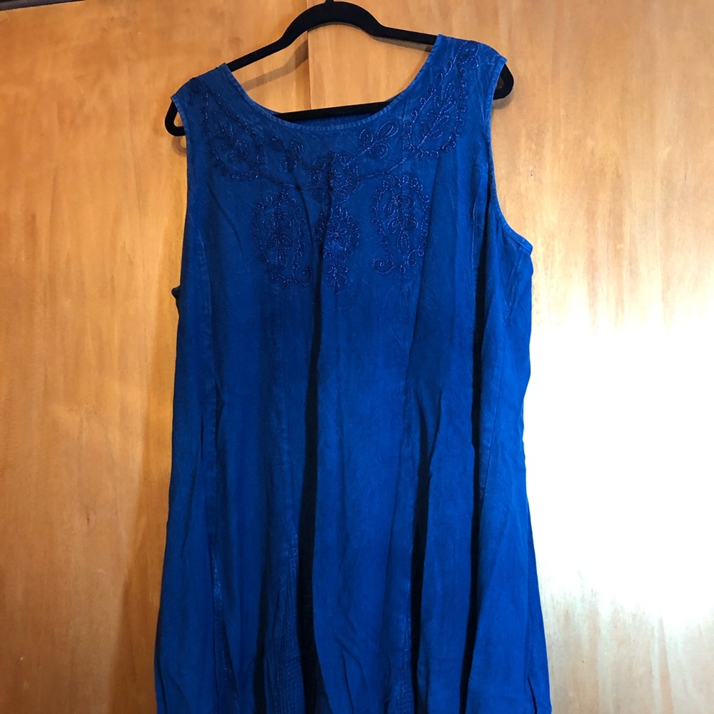 Denim Dress plus size